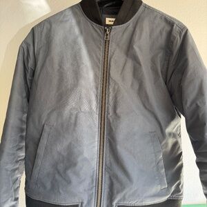 Taylor Stitch Insulated Waxed Bomber Jacket Size 42